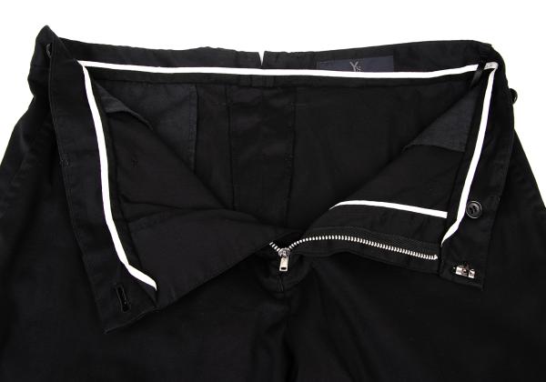 Y's Stretch Tapered Pants Black Size 38