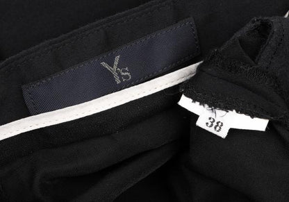 Y's Stretch Tapered Pants Black Size 38