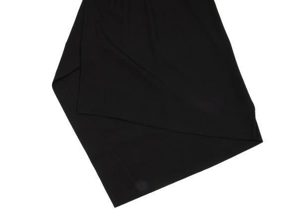 ISSEY MIYAKE Asymmetrical Belted Poly Skirt Size 2