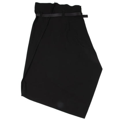 ISSEY MIYAKE Asymmetrical Belted Poly Skirt Size 2