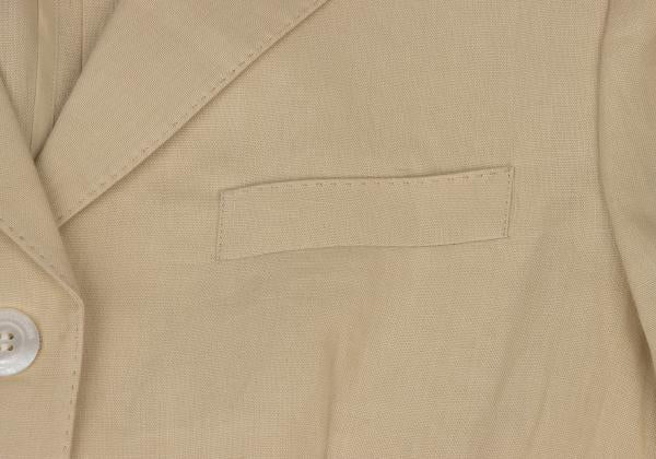 Aquascutum Linen Tailored Blazer Beige Size 11