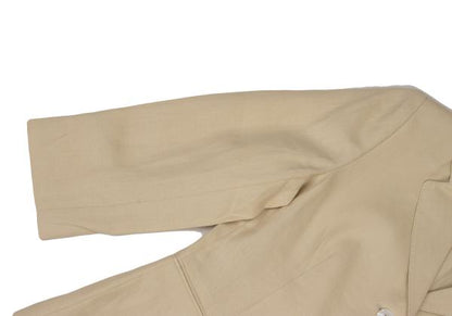 Aquascutum Linen Tailored Blazer Beige Size 11