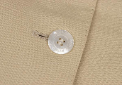 Aquascutum Linen Tailored Blazer Beige Size 11
