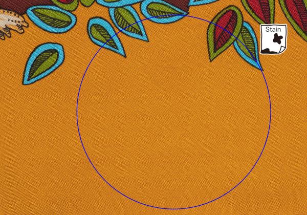 HERMES Carré 90 "King's Scarf Orange