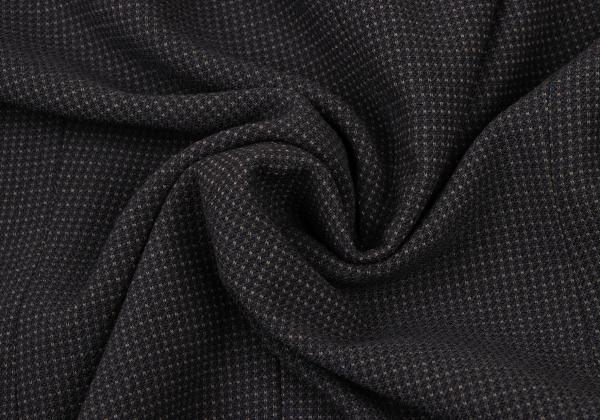 JURGEN LEHL Wool Design Weave Band Jacket Charcoal Size M