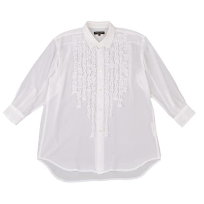 COMME des GARCONS HOMME PLUS Off-White Sheer Shirt Size S