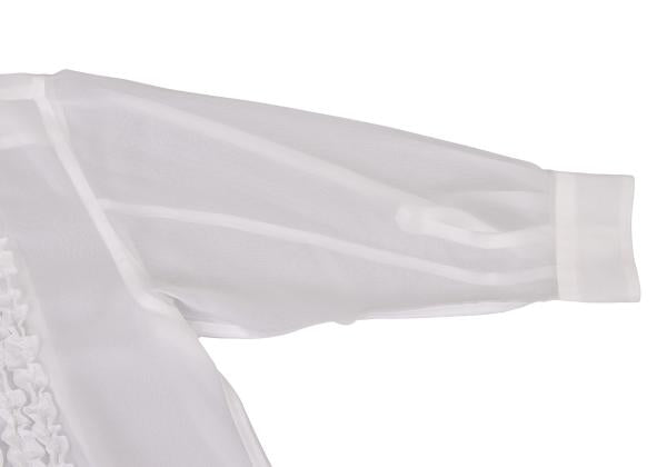 COMME des GARCONS HOMME PLUS Off-White Sheer Shirt Size S