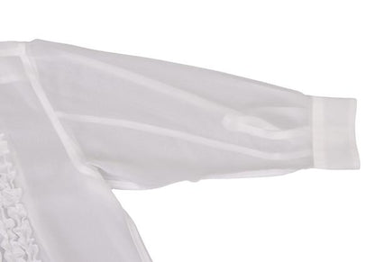 COMME des GARCONS HOMME PLUS Off-White Sheer Shirt Size S