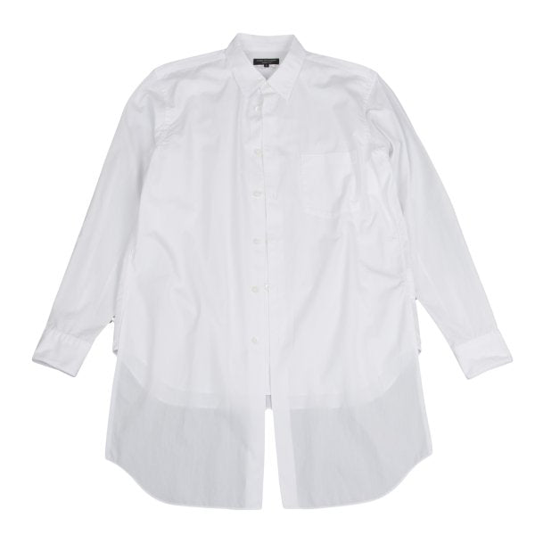 COMME des GARCONS HOMME PLUS Layered Shirt White Size S