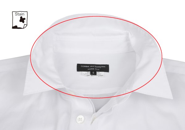 COMME des GARCONS HOMME PLUS Layered Shirt White Size S