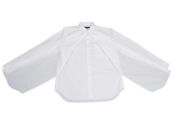 COMME des GARCONS HOMME PLUS Layered Shirt White Size S