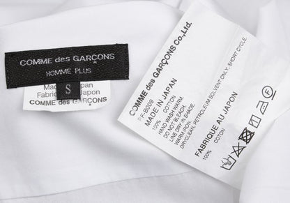 COMME des GARCONS HOMME PLUS Layered Shirt White Size S