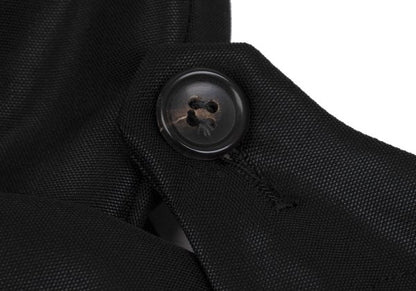 COMME des GARCONS Wool Poly Drape Dress Black Size M