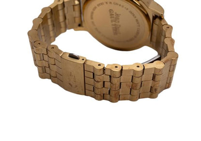 Jean Paul GAULTIER Curved Face Gold Pink Watch