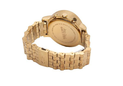 Jean Paul GAULTIER Curved Face Gold Pink Watch