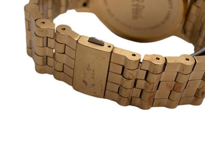 Jean Paul GAULTIER Curved Face Gold Pink Watch