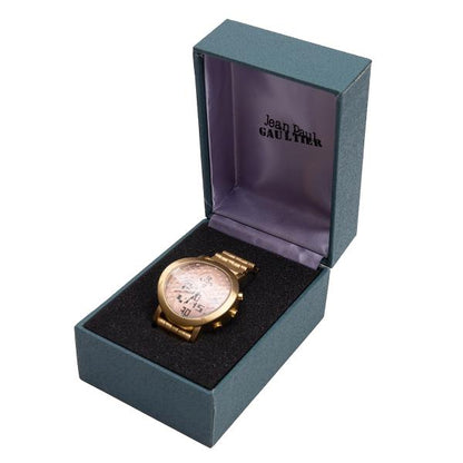 Jean Paul GAULTIER Curved Face Gold Pink Watch