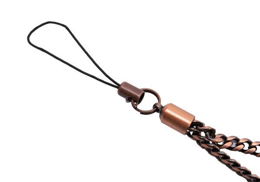 Jean Paul GAULTIER Logo Plate Chain Strap Bronze