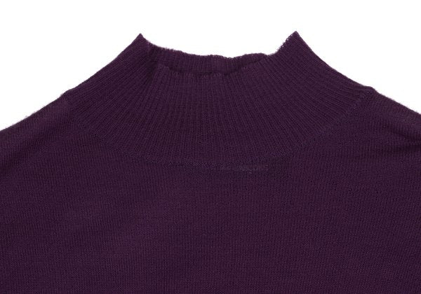 COMME des GARCONS Lace Embroidered Sweater Purple Size M