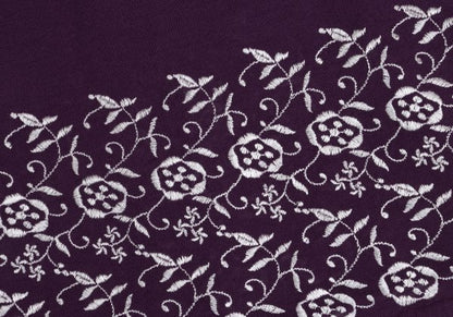 COMME des GARCONS Lace Embroidered Sweater Purple Size M