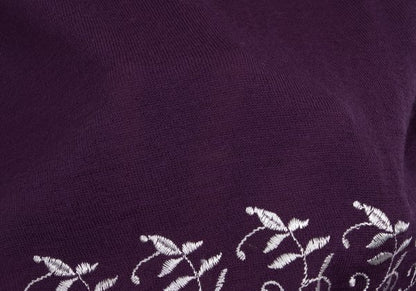 COMME des GARCONS Lace Embroidered Sweater Purple Size M