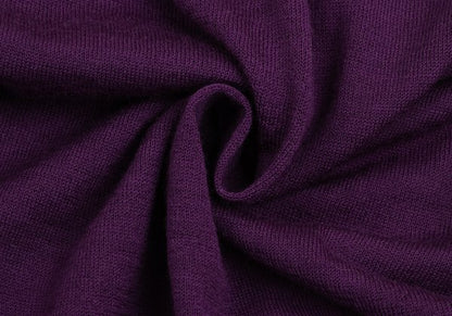 COMME des GARCONS Lace Embroidered Sweater Purple Size M