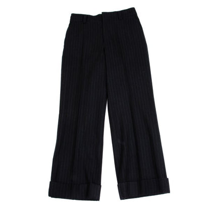 JUNYA WATANABE COMME des GARCONS Wool Pants Navy Size M