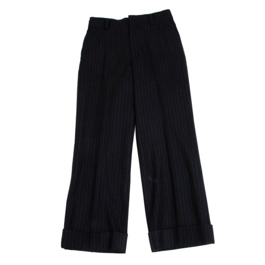 JUNYA WATANABE COMME des GARCONS Wool Pants Navy Size M