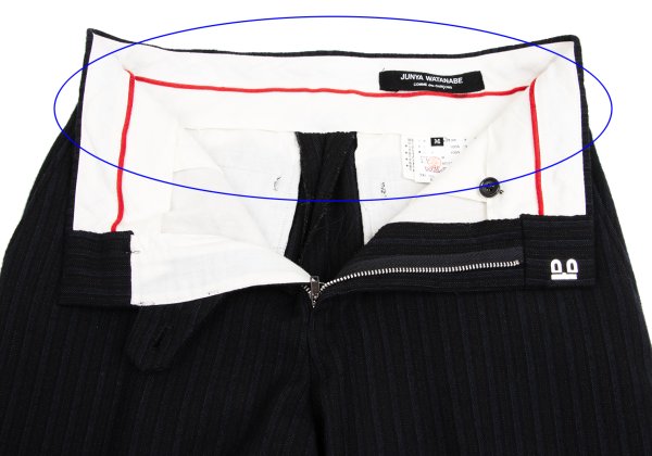 JUNYA WATANABE COMME des GARCONS Wool Pants Navy Size M
