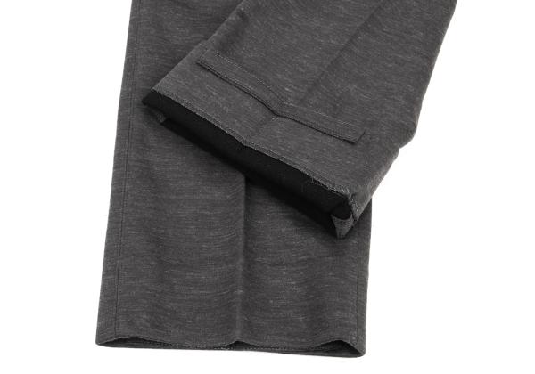 Papas+ Charcoal Gray Stretch French Terry Pants Size LL
