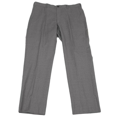 Papas+ Loropiana Wool Straight Pants Gray Size LL