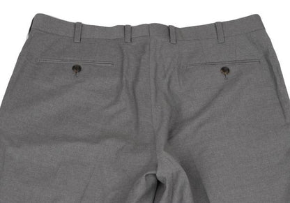 Papas+ Loropiana Wool Straight Pants Gray Size LL
