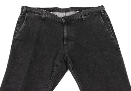 Papas Black Stretch Slim Denim Jeans Size L