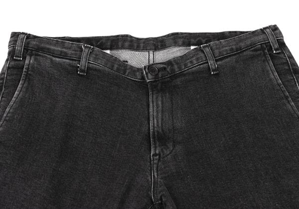 Papas Black Stretch Slim Denim Jeans Size L