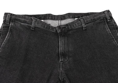 Papas Black Stretch Slim Denim Jeans Size L