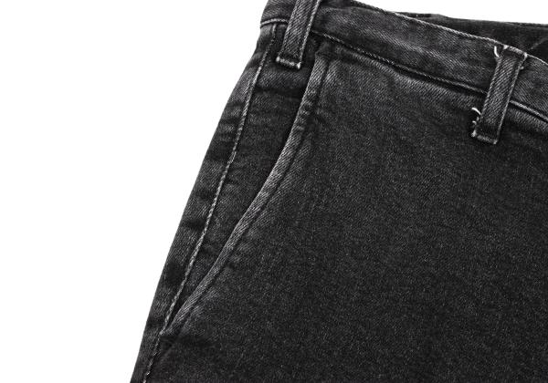 Papas Black Stretch Slim Denim Jeans Size L