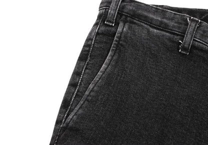 Papas Black Stretch Slim Denim Jeans Size L