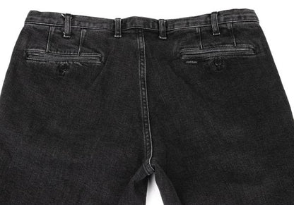 Papas Black Stretch Slim Denim Jeans Size L