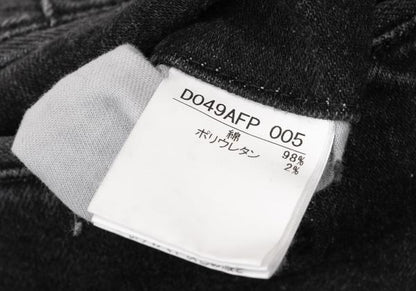 Papas Black Stretch Slim Denim Jeans Size L