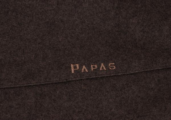 Papas Gingham Check Reversible Jacket Brown Size M