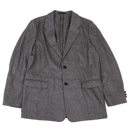 Papas Wool Covered Button Jacket Charcoal Gray Size M