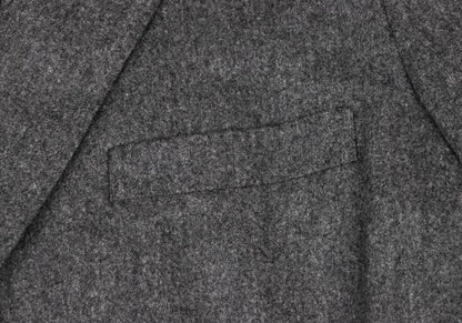 Papas Wool Covered Button Jacket Charcoal Gray Size M