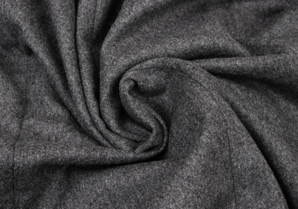 Papas Wool Covered Button Jacket Charcoal Gray Size M