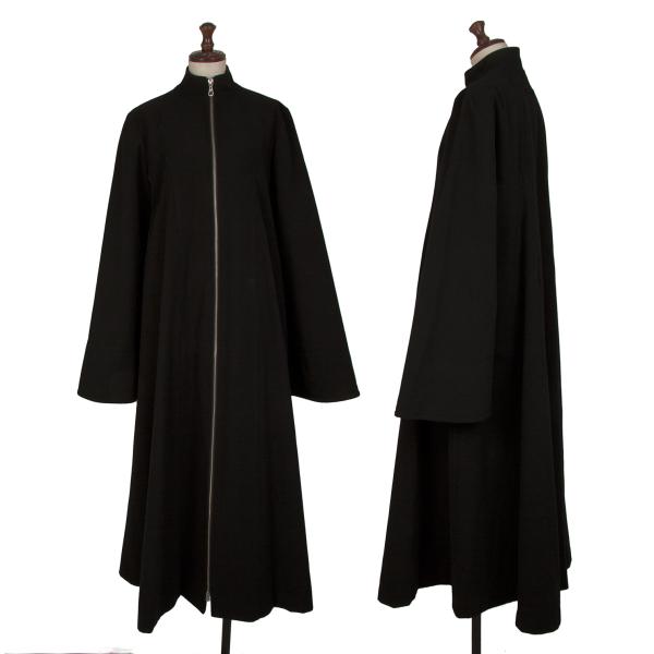Jean Paul GAULTIER FEMME Wool Acrylic Coat Black Size 40