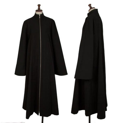 Jean Paul GAULTIER FEMME Wool Acrylic Coat Black Size 40