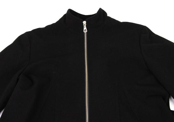 Jean Paul GAULTIER FEMME Wool Acrylic Coat Black Size 40