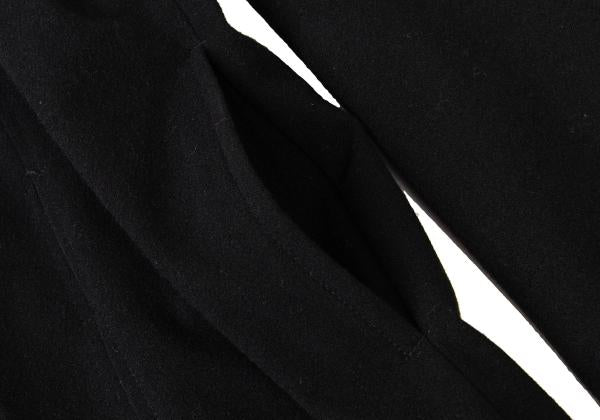 Jean Paul GAULTIER FEMME Wool Acrylic Coat Black Size 40