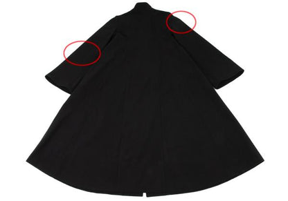 Jean Paul GAULTIER FEMME Wool Acrylic Coat Black Size 40