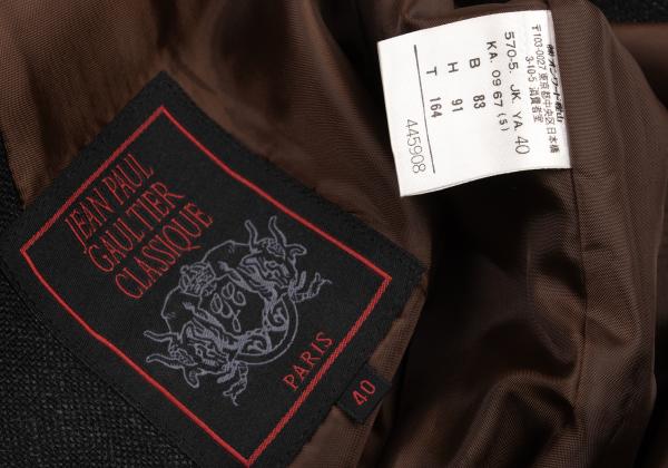 Jean Paul GAULTIER CLASSIQUE Jacket Gray Size 40