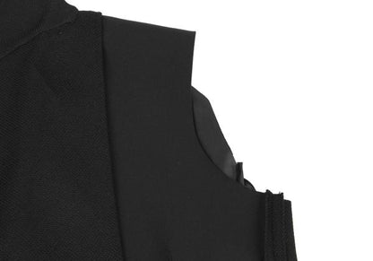 COMME des GARCONS Buttonless Sleeveless Jacket Black Size S